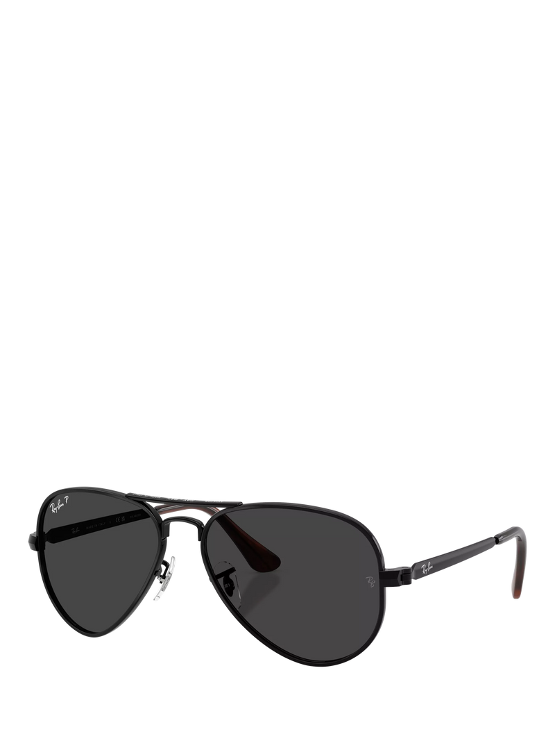 Ray-Ban aviator sunglasses polarised black 58mm (British brand)