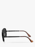 Ray-Ban aviator sunglasses polarised black 58mm (British brand)