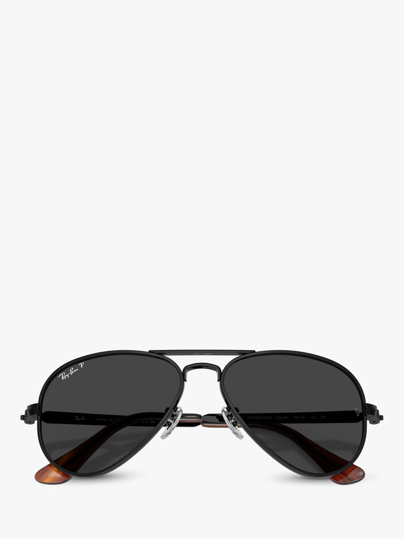 Ray-Ban aviator sunglasses polarised black 58mm (British brand)