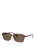 Ray-Ban RJ9131 purple square sunglasses 50mm, UK version