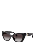 Swarovski cat eye sunglasses black gradient - UK version