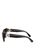 Swarovski cat eye sunglasses black gradient - UK version