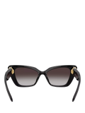 Swarovski cat eye sunglasses black gradient - UK version