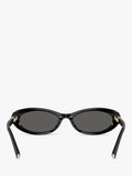 Tiffany & Co oval sunglasses black 56mm, UK version