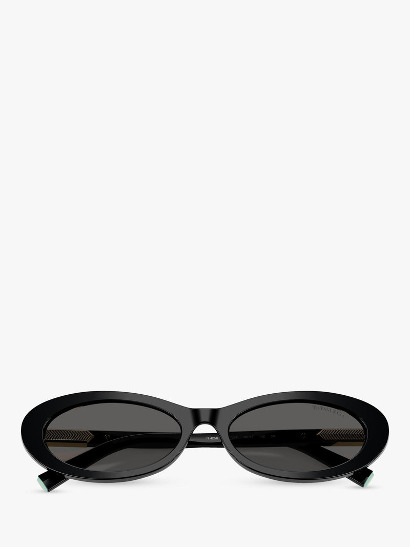 Tiffany & Co oval sunglasses black 56mm, UK version