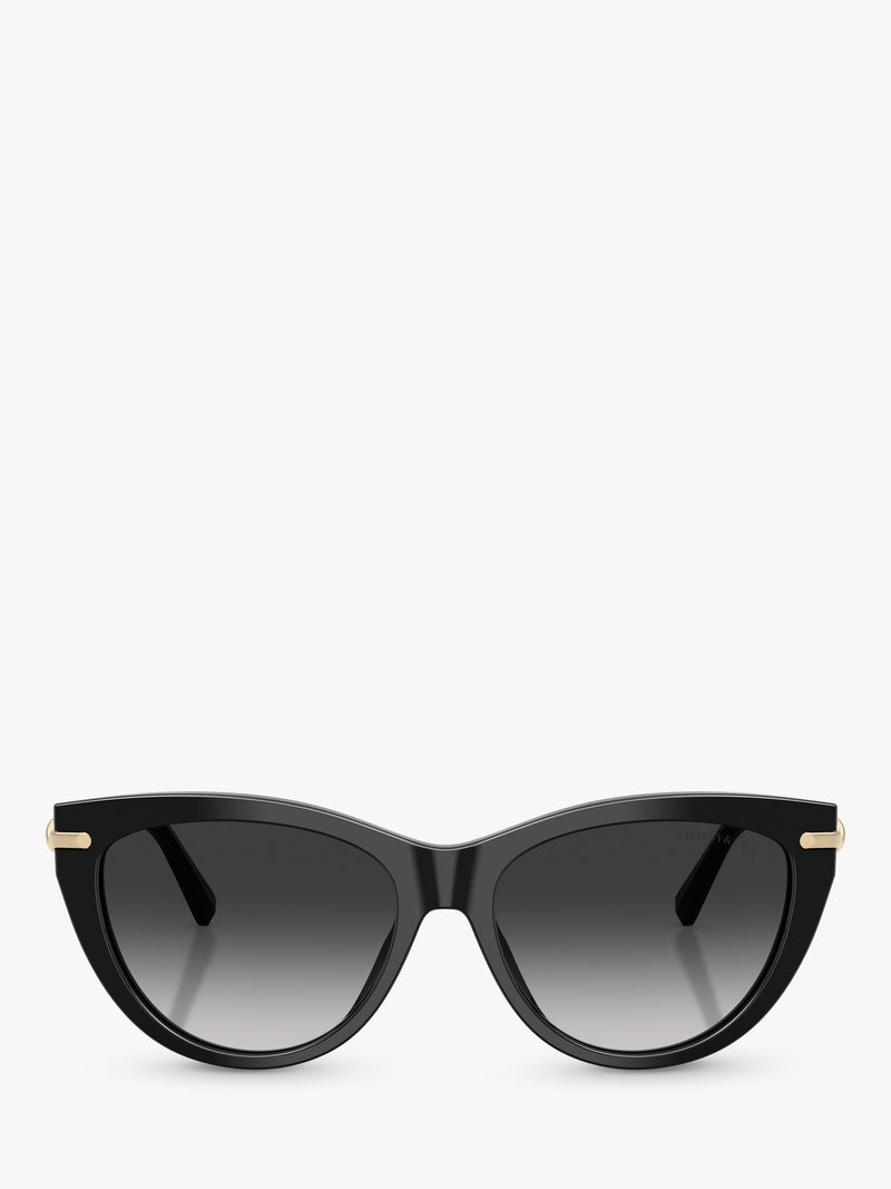 Tiffany & Co cat's eye sunglasses black gradient lenses - British product