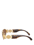 Versace irregular sunglasses gold brown, imported from the UK