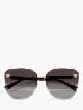 Versace cat's eye sunglasses gold/grey gradient (British brand)