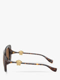Versace square sunglasses black frame 57mm lens - British product