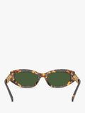 Versace cat eye sunglasses brown tortoise green, UK version