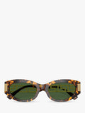 Versace cat eye sunglasses brown tortoise green, UK version
