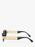 Versace cat's eye sunglasses black frame grey lenses 54mm, UK version