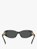 Versace cat's eye sunglasses black frame grey lenses 54mm, UK version
