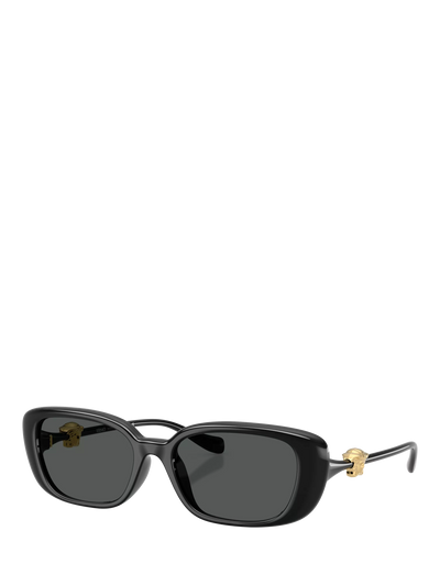 John Lewis Versace Women's Pillow Sunglasses Black and Grey- Buy online at McGrocer