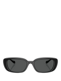 Versace pillow sunglasses black grey gradient lenses (British brand)