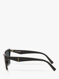 Yves Saint Laurent cat eye sunglasses 58mm black acetate (British brand)