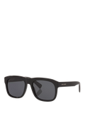 Yves Saint Laurent men's rectangular black sunglasses - British product