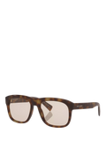 YSL square sunglasses tortoise brown beige, imported from the UK