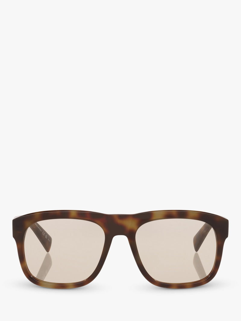 YSL square sunglasses tortoise brown beige, imported from the UK