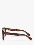 YSL square sunglasses tortoise brown beige, imported from the UK