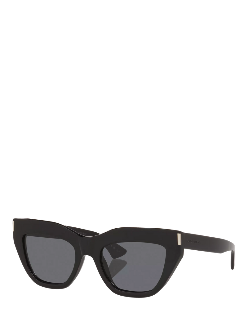 YSL cat eye sunglasses black acetate (British brand)