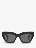 YSL cat eye sunglasses black acetate (British brand)