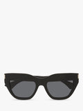YSL cat eye sunglasses black acetate (British brand)