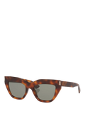 Yves Saint Laurent cat eye sunglasses tortoise brown (British brand)