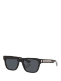 Yves Saint Laurent rectangular black sunglasses with 53mm lens (British brand)