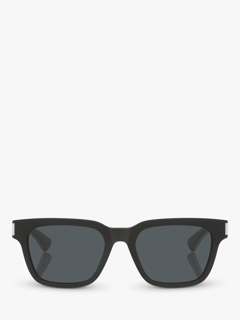 Yves Saint Laurent rectangular black sunglasses with 53mm lens (British brand)