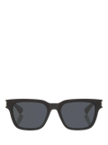 Yves Saint Laurent rectangular black sunglasses with 53mm lens (British brand)