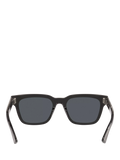 Yves Saint Laurent rectangular black sunglasses with 53mm lens (British brand)