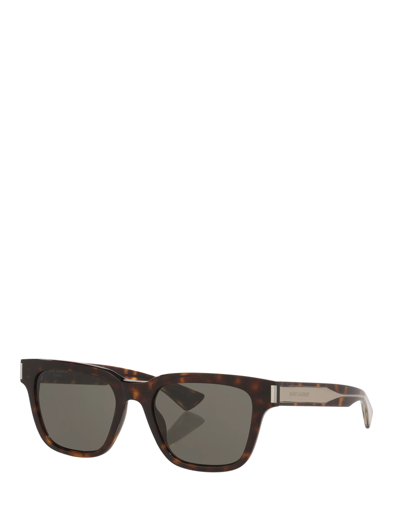 Yves Saint Laurent tortoise rectangular sunglasses 53mm - British product