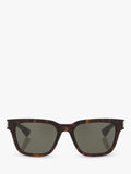 Yves Saint Laurent tortoise rectangular sunglasses 53mm - British product