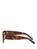 Yves Saint Laurent cat eye tortoise green sunglasses, imported from the UK