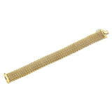 Costco UK 18ct Yellow Gold Mesh Bracelet 7.75 Inches- Buy online at McGrocer