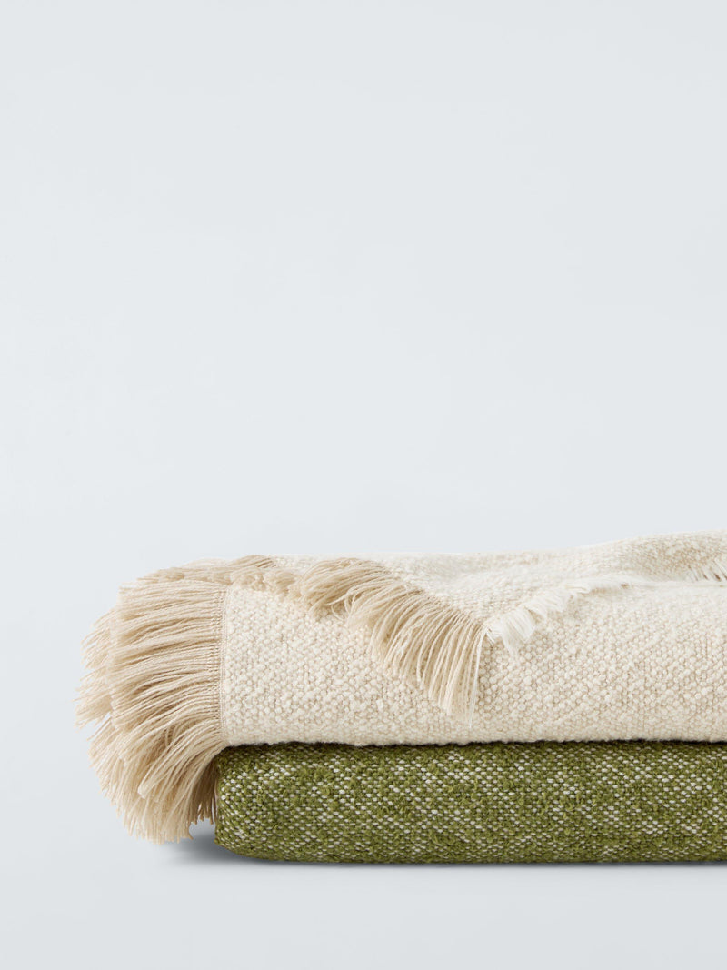 John Lewis Boucle Throw 140x180cm - British product