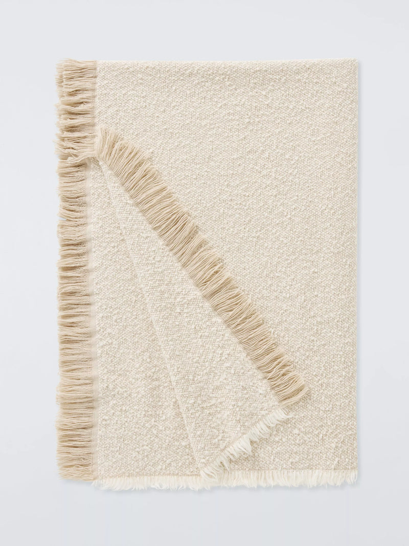 John Lewis Boucle Throw Jacquard 140 x 180cm