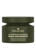 Origins Mega-Mushroom Overnight Recovery night cream 50ml, imported from the UK