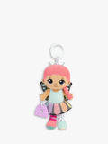 Clip-On Developmental Baby Toy with Textured Fabrics and Chewable Rainbow