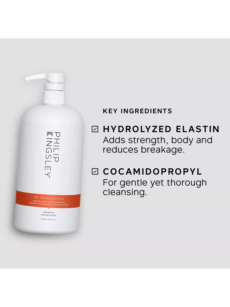 Philip Kingsley Re-Moisturising shampoo 1000ml, UK version