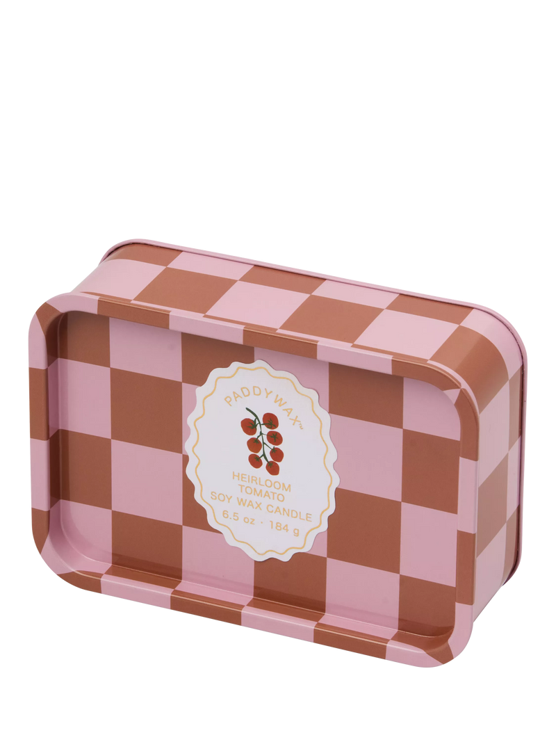 Paddywax Heirloom Tomato scented candle 275g, imported from the UK