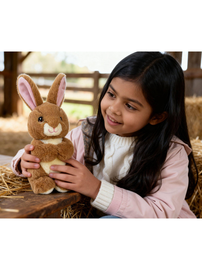 Keel Toys rabbit soft toy 18cm, UK version