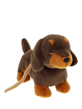 John Lewis Standing Dachshund Soft Dog Toy with Velvet Collar, 23cm- Buy online at McGrocer