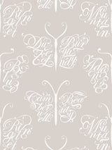 John Lewis Mini Moderns Camberwell Beauty Wallpaper, Stone- Buy online at McGrocer