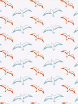 John Lewis Mini Moderns Gulls Wallpaper, Chalkhill Blue- Buy online at McGrocer