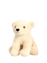 John Lewis Keel Toys Keeleco Polar Bear Soft Toy, 25cm- Buy online at McGrocer
