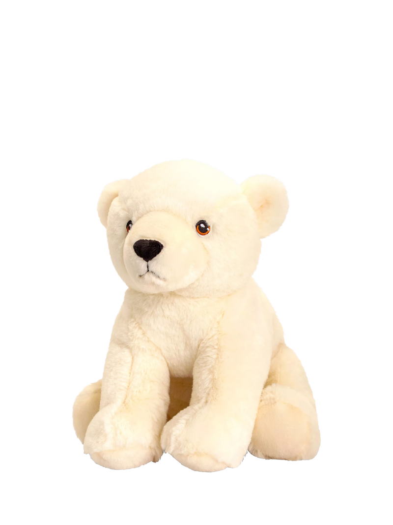 Keel Toys Keeleco Polar Bear Soft Toy, 25cm
