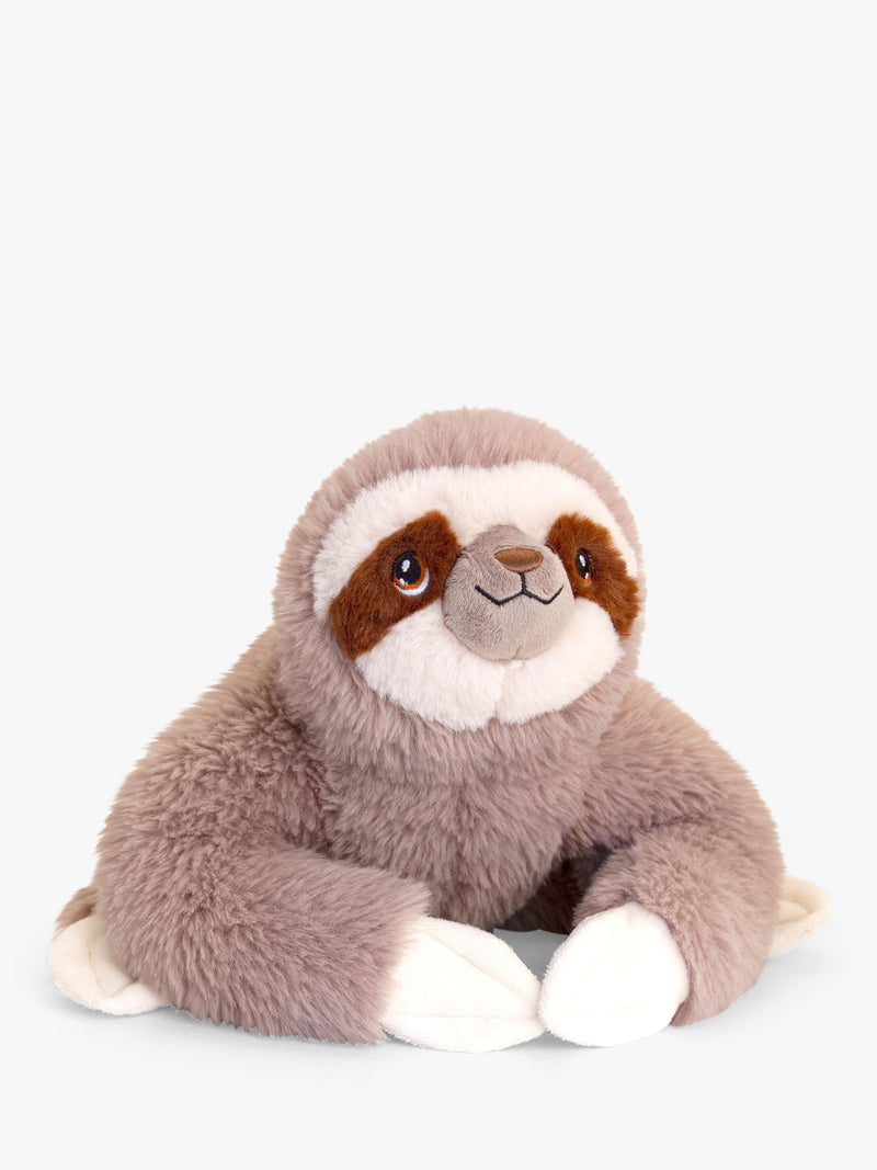 Keel Toys Keeleco Sloth Soft Toy, 25cm