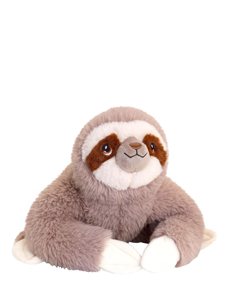 Keel Toys Keeleco Sloth Soft Toy, 25cm